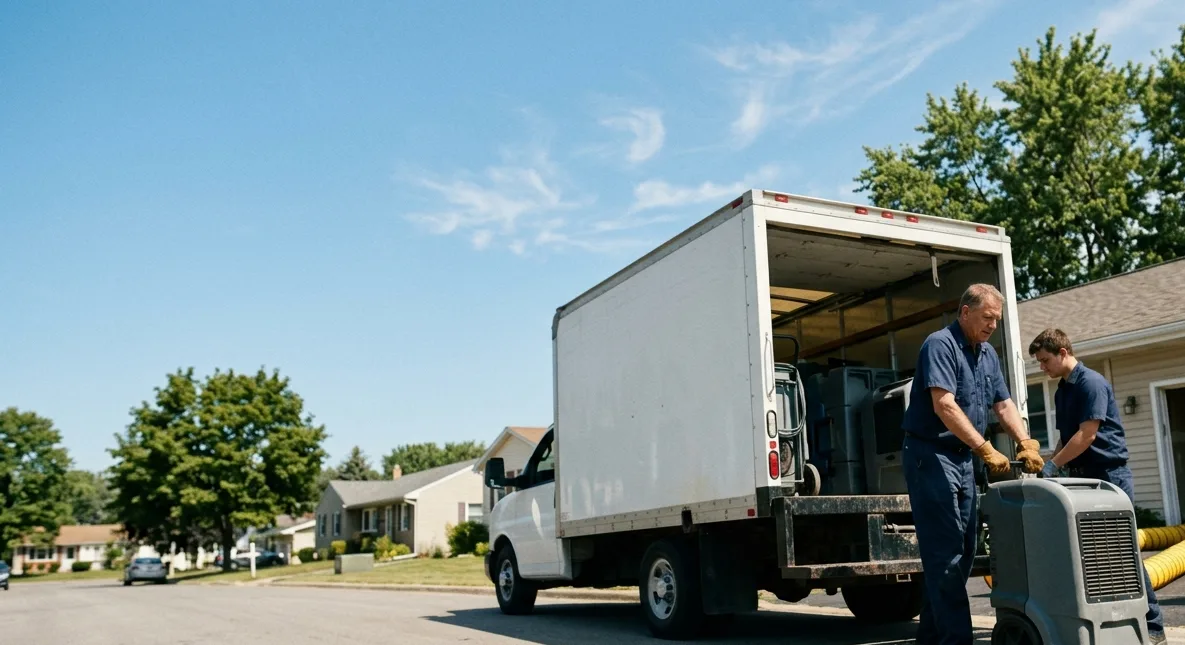 Water Damage Cleanup in Pleasant Plain, OH near me